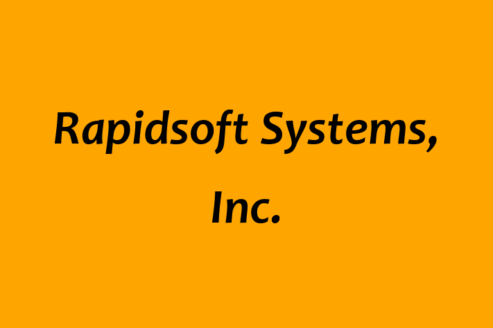 Human Resource Management Rapidsoft Systems Inc.