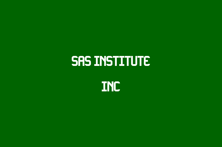 Software Firm SAS Institute Inc