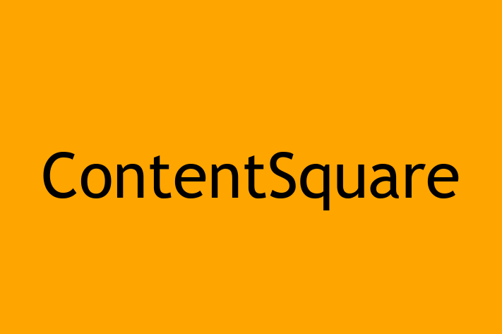 Technology Company ContentSquare