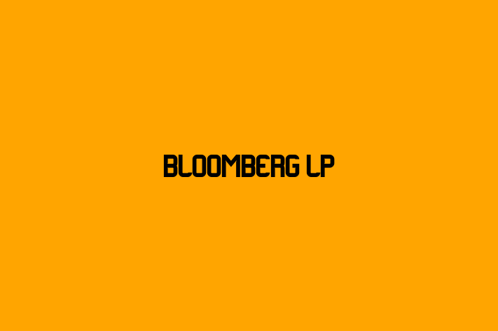 Employee Resource Management Bloomberg LP