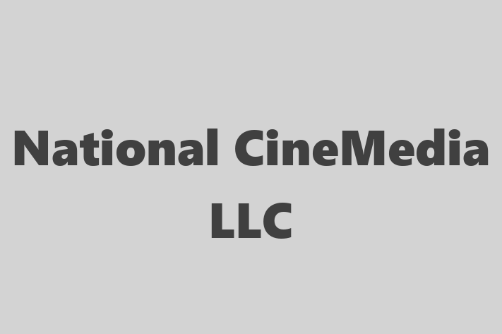 Digital Solutions Provider National CineMedia LLC