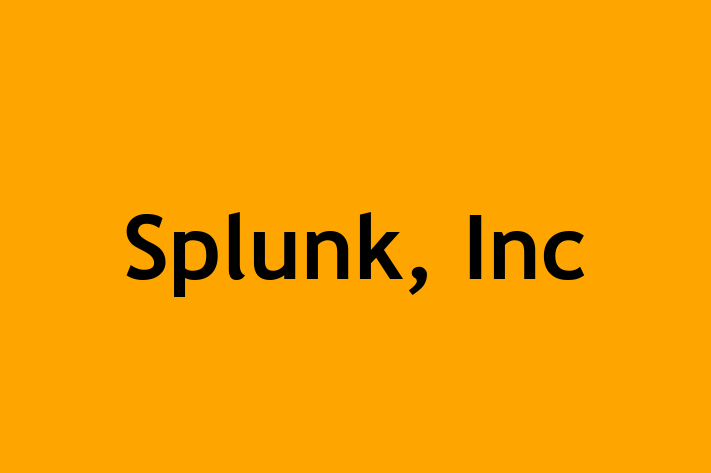 Software Solutions Provider Splunk Inc