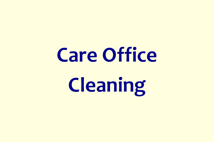 Housekeeping Care Office Cleaning