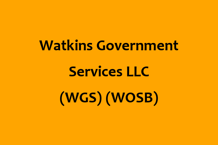 Talent Management Watkins Government Services LLC WGS WOSB