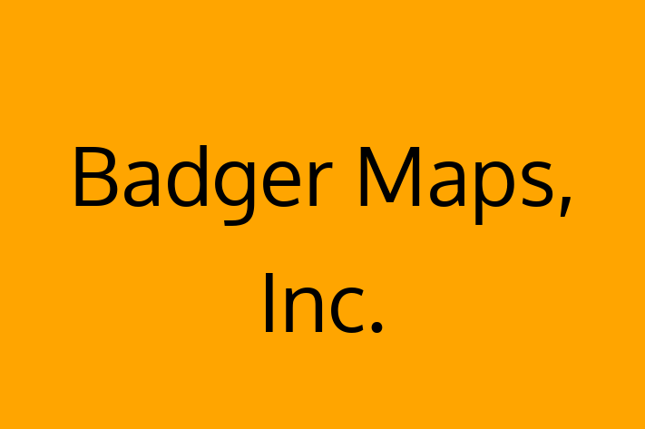 IT Company Badger Maps Inc.