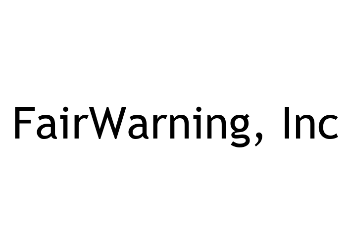 Software Development Company FairWarning Inc