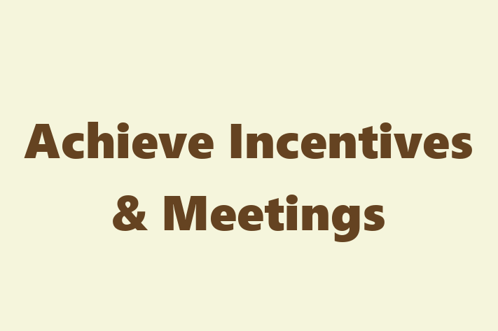 Human Resource Management Achieve Incentives  Meetings