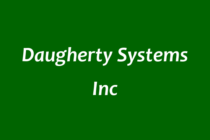 Software Firm Daugherty Systems Inc