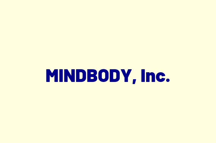 Software Firm MINDBODY Inc.