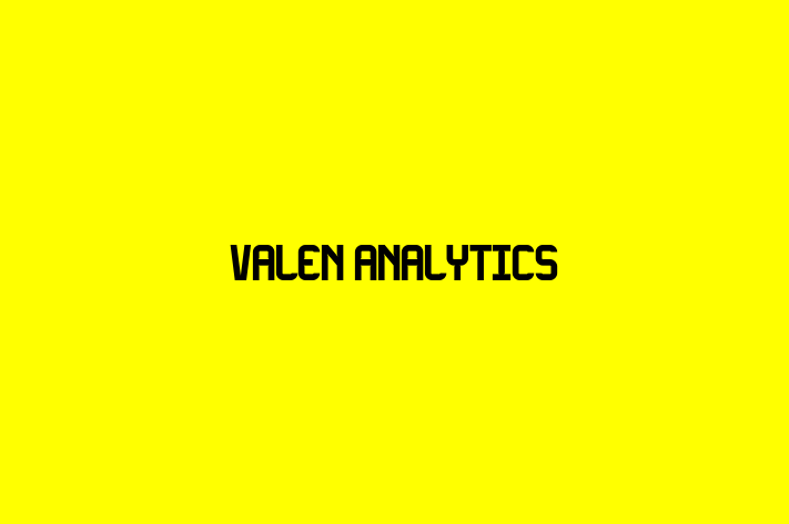 Software Solutions Provider Valen Analytics