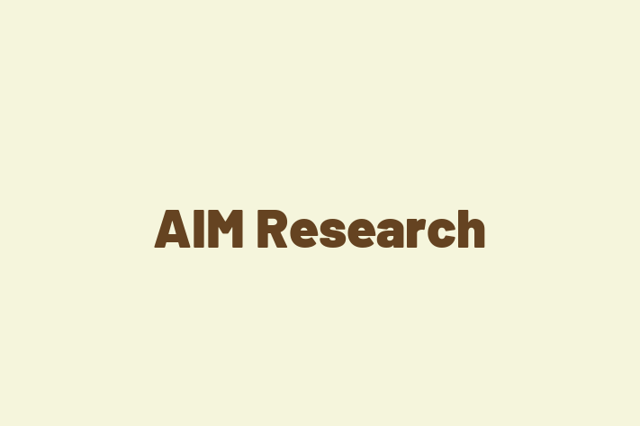 Software Engineering Company AIM Research