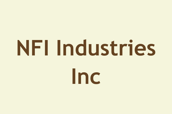 Software Development Firm NFI Industries Inc