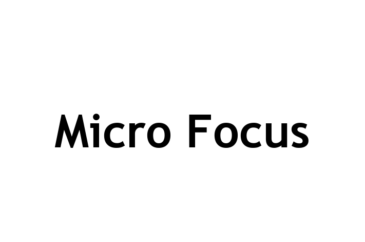 Software Services Company Micro Focus