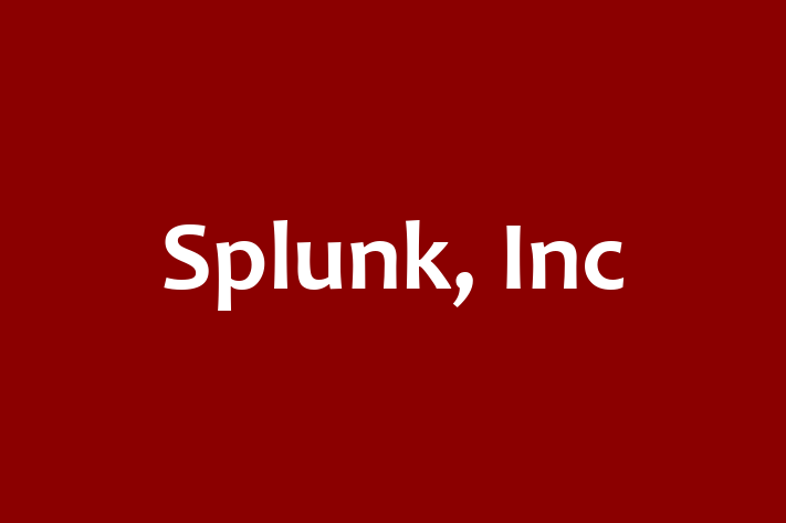 Software Development Company Splunk Inc