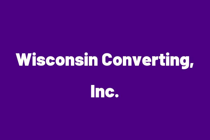 Staff Management Wisconsin Converting Inc.