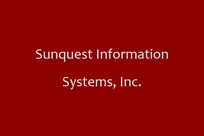 Technology Company Sunquest Information Systems Inc.