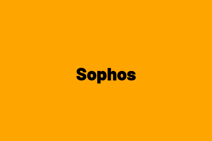 Application Development Company Sophos