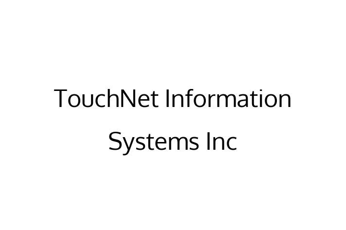 Application Development Company TouchNet Information Systems Inc