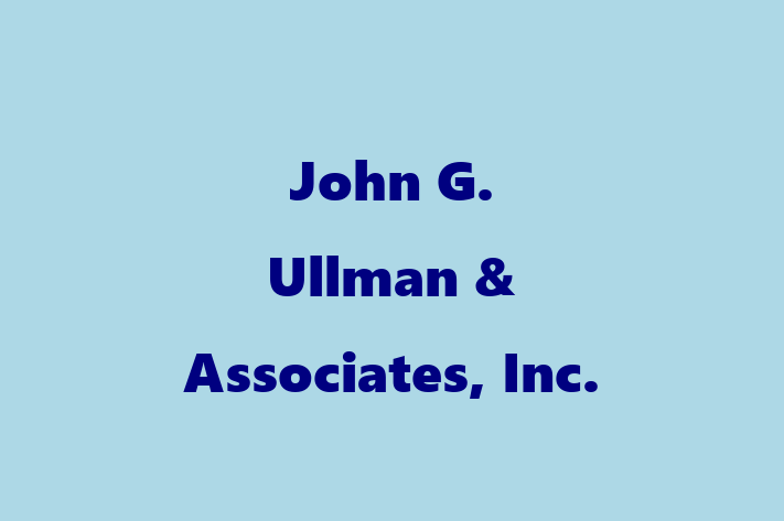 Staff Management John G. Ullman Associates Inc.