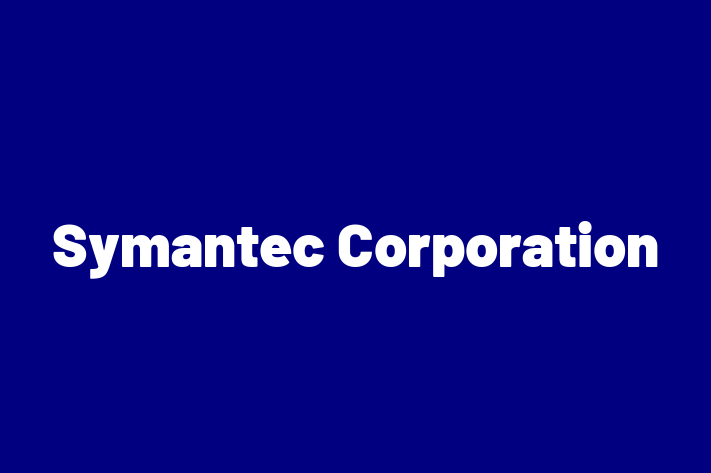 Software Services Company Symantec Corporation