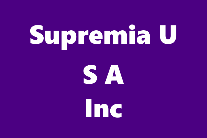 Tech Firm Supremia U S A Inc