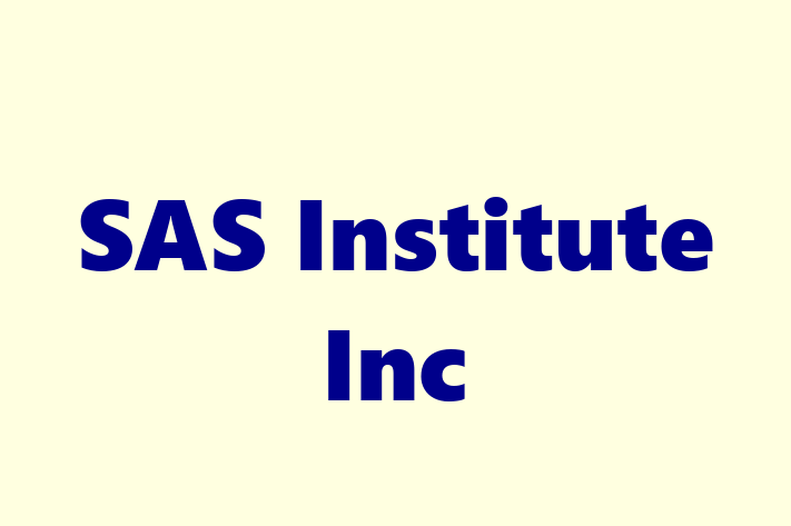 Application Development Company SAS Institute Inc