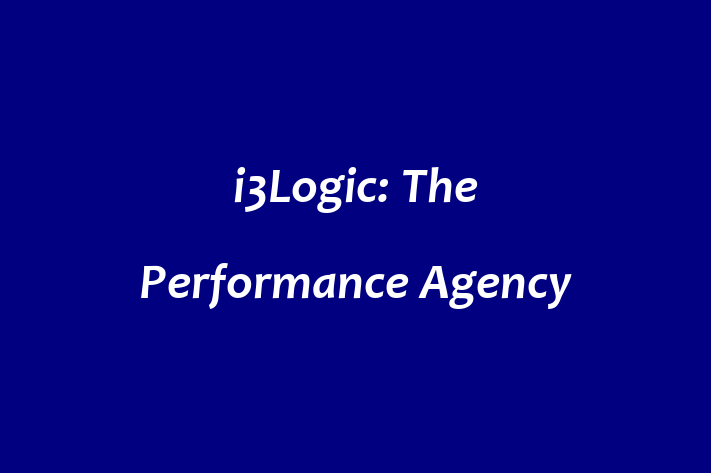 Software Solutions Provider i3Logic The Performance Agency