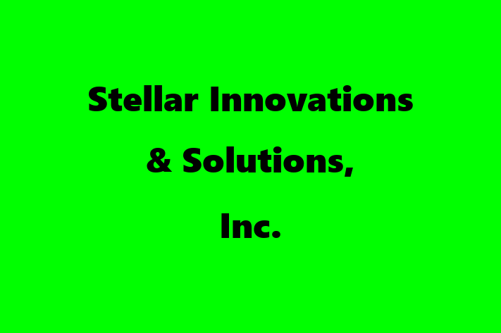 Technology Solutions Firm Stellar Innovations  Solutions Inc.