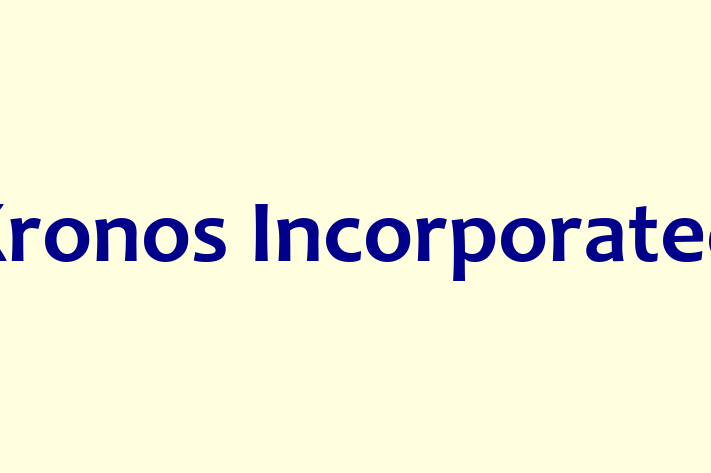 Software Services Company Kronos Incorporated