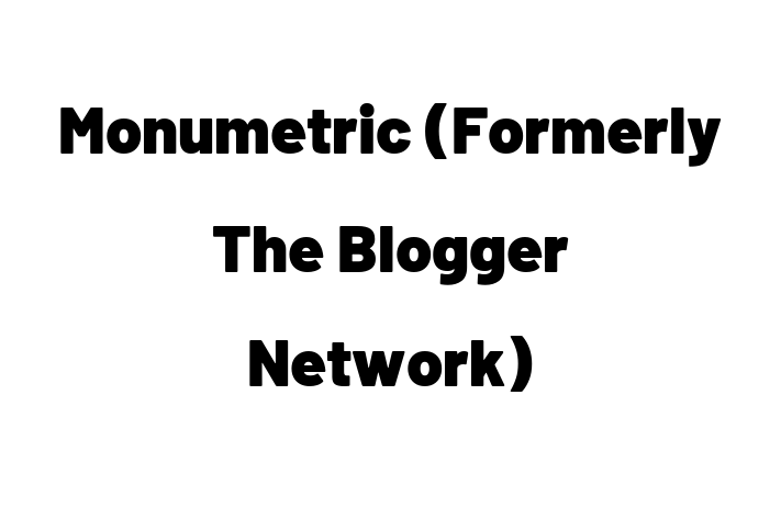 Software Development Firm Monumetric Formerly The Blogger Network