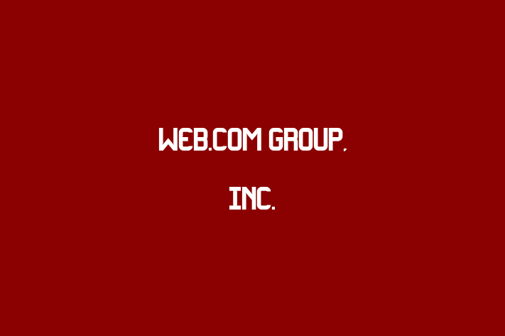 Tech Firm Web.com Group Inc.