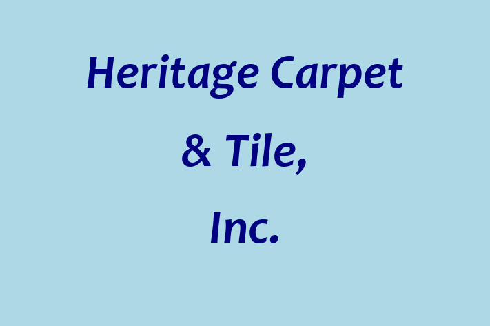 Staff Management Heritage Carpet Tile Inc.