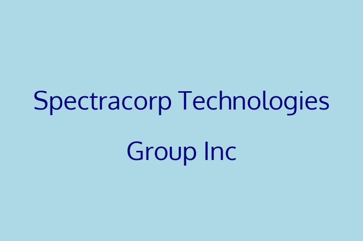 Tech Solutions Company Spectracorp Technologies Group Inc