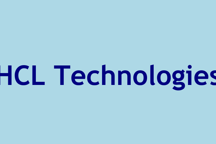 IT Company HCL Technologies