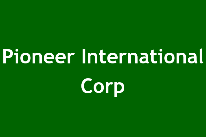 Software Consultancy Pioneer International Corp