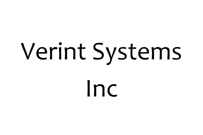 Software Solutions Provider Verint Systems Inc