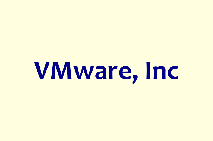 Digital Solutions Provider VMware Inc