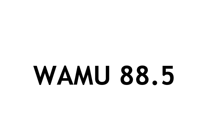 Digital Solutions Provider WAMU 88.5