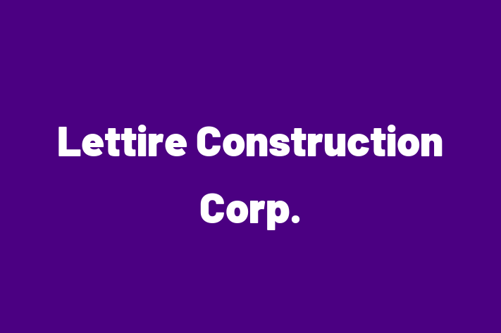 Employee Relations Lettire Construction Corp.