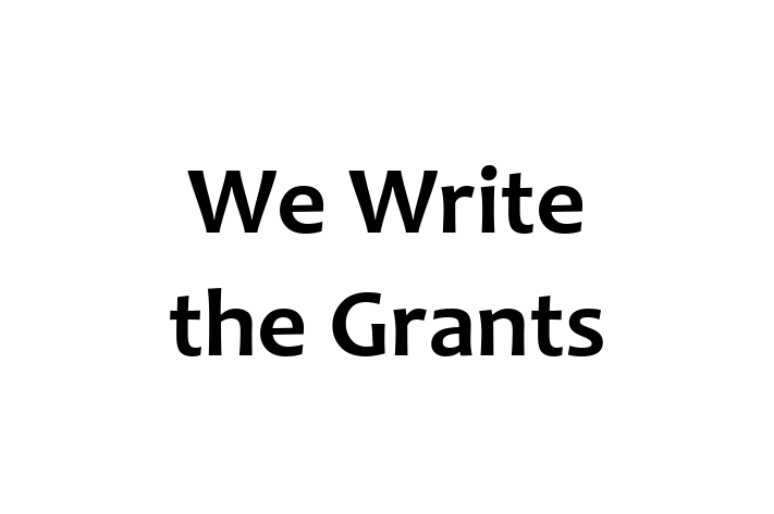 Software Consultancy We Write the Grants