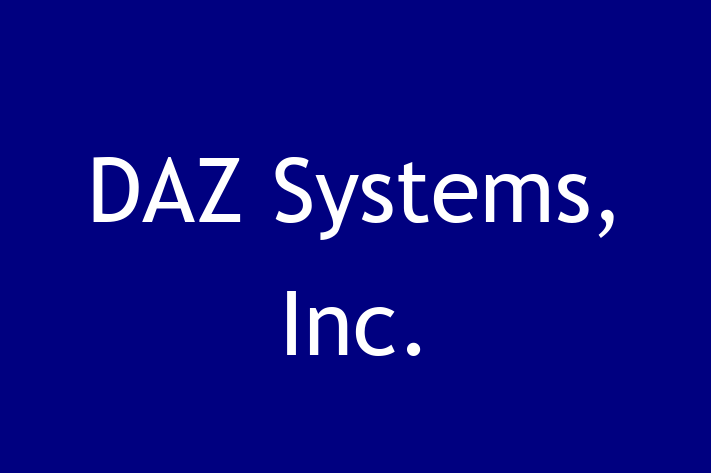 Software Development Firm DAZ Systems Inc.