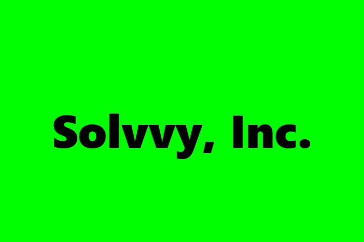 Software Solutions Provider Solvvy Inc.