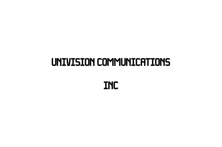 Software Consultancy Univision Communications Inc