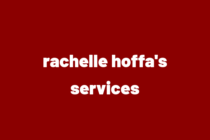 Sanitizing Services rachelle hoffas services