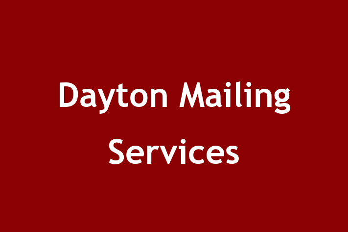 Software Development Firm Dayton Mailing Services