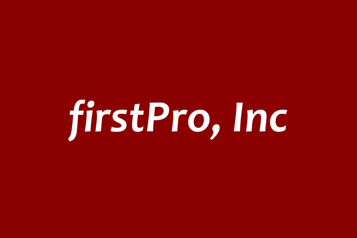 Staff Management firstPro Inc