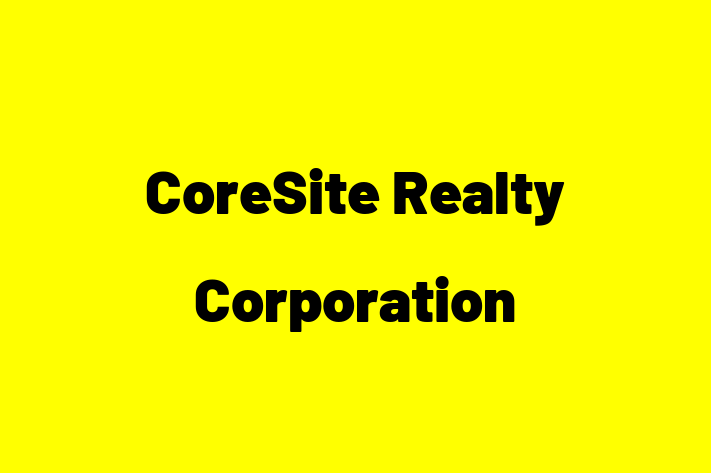 Technology Company CoreSite Realty Corporation