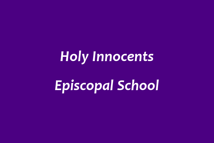 Human Resource Management Holy Innocents Episcopal School