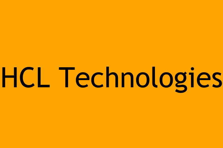 Software Consultancy HCL Technologies