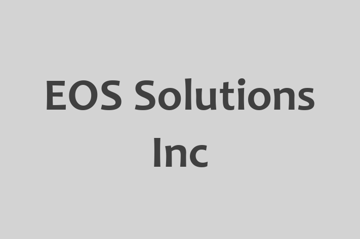 Technology Company EOS Solutions Inc